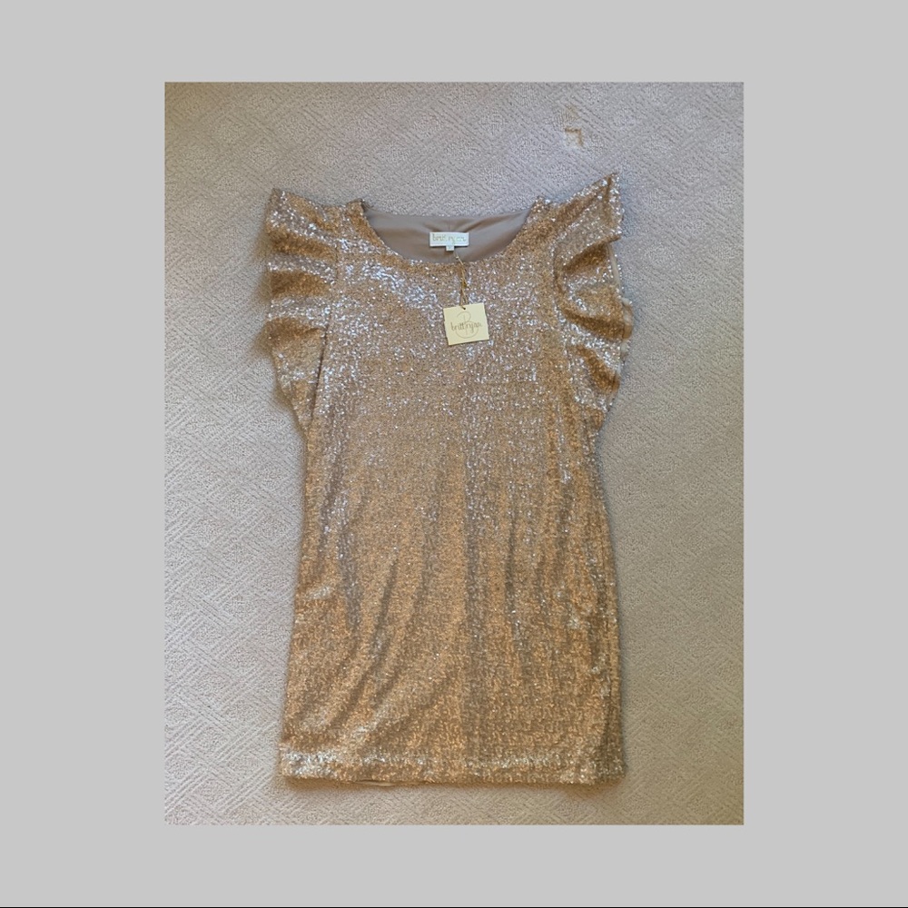 Britt Ryan Glitter Dress
